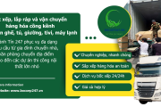 Bốc xếp, lắp ráp và vận chuyển hàng hóa cồng kềnh như bàn ghế, tủ, giường, tivi, máy lạnh