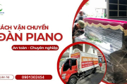 Cách vận chuyển đàn piano an toàn, hiệu quả từ A đến Z