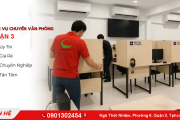 Dịch vụ chuyển văn phòng quận 3 trọn gói giá rẻ chuyên nghiệp