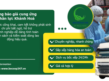 Bảng báo giá cung ứng nhân lực Khánh Hoà