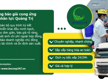 Bảng báo giá cung ứng nhân lực Quảng Trị