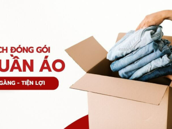 Cách đóng gói quần áo gọn gàng tiện lợi khi chuyển nhà