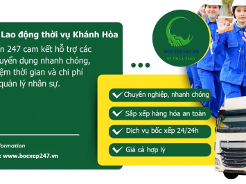 Bảng báo giá cho thuê Lao động thời vụ Khánh Hòa