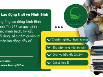 Cho thuê Lao động thời vụ Ninh Bình