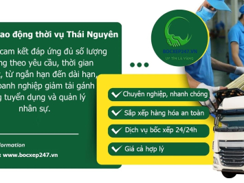 Cho thuê Lao động thời vụ Thái Nguyên