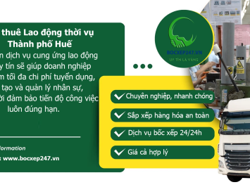 Cho thuê Lao động thời vụ Thành phố Huế