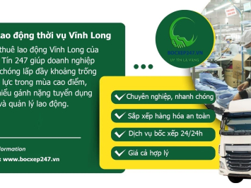 Bảng báo giá cho thuê Lao động thời vụ Vĩnh Long      