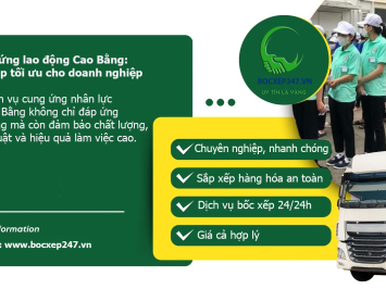 Bảng báo giá cung ứng lao động Cao Bằng