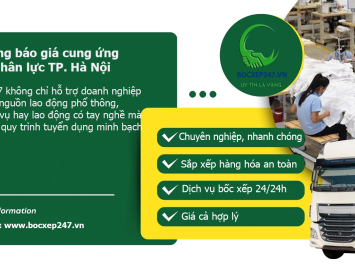 Bảng báo giá cung ứng nhân lực TP. Hà Nội