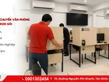 Dịch vụ chuyển văn phòng quận 1 trọn gói giá rẻ uy tín