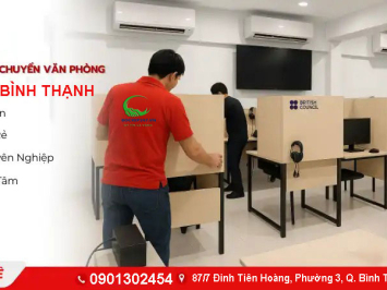 Dịch Vụ Chuyển Văn Phòng Quận Bình Thạnh Trọn Gói – Nhanh, Gọn, Uy Tín