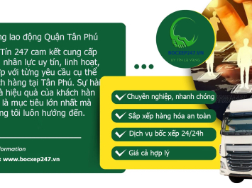 Bảng báo giá cung ứng lao động Quận Tân Phú