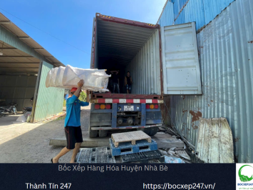 Bảng báo giá bốc xếp hàng hóa tại Huyện Nhà Bè