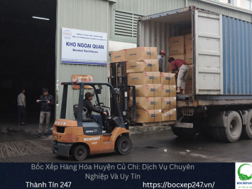 Bảng báo giá bốc xếp hàng hóa tại Huyện Củ Chi