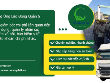 Bảng báo giá cung ứng lao động Quận 5