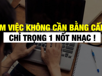 Tìm việc làm không cần bằng cấp